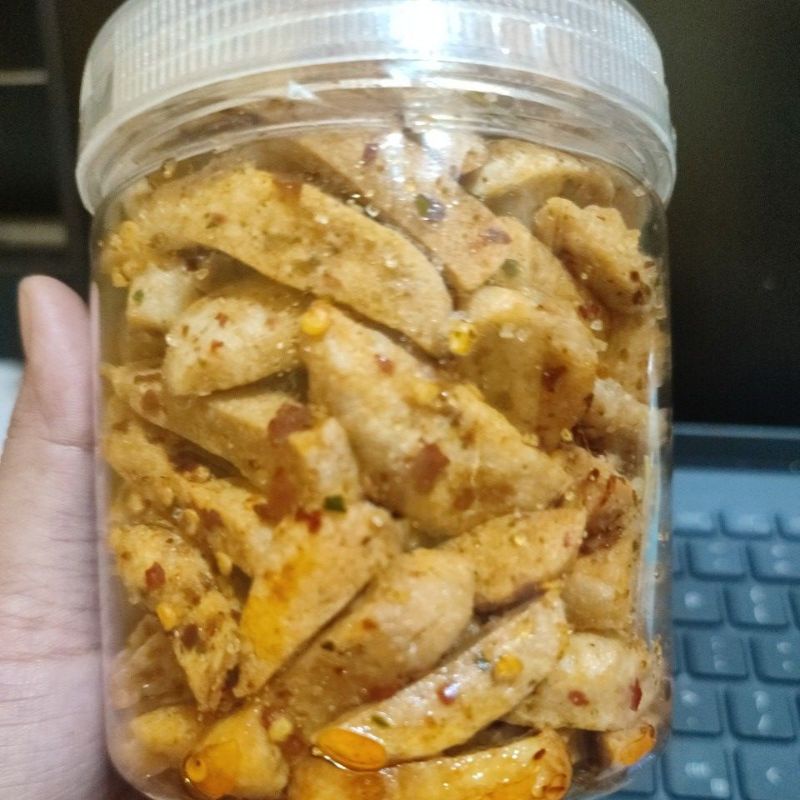 

basreng pedas manis daun jeruk