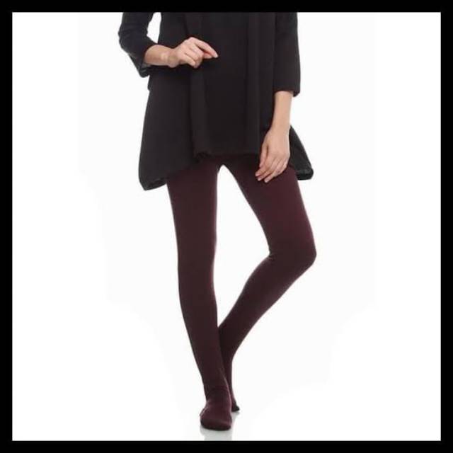 Legging Wudhu Jumbo Wanita Polos Premium Max BB 85Kg
