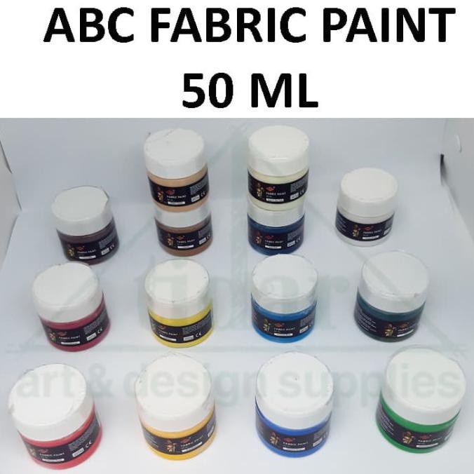 

Best Seller] Abc Fabric Paint / Cat Kain / Tekstil / Textile 50 Ml - Snow White