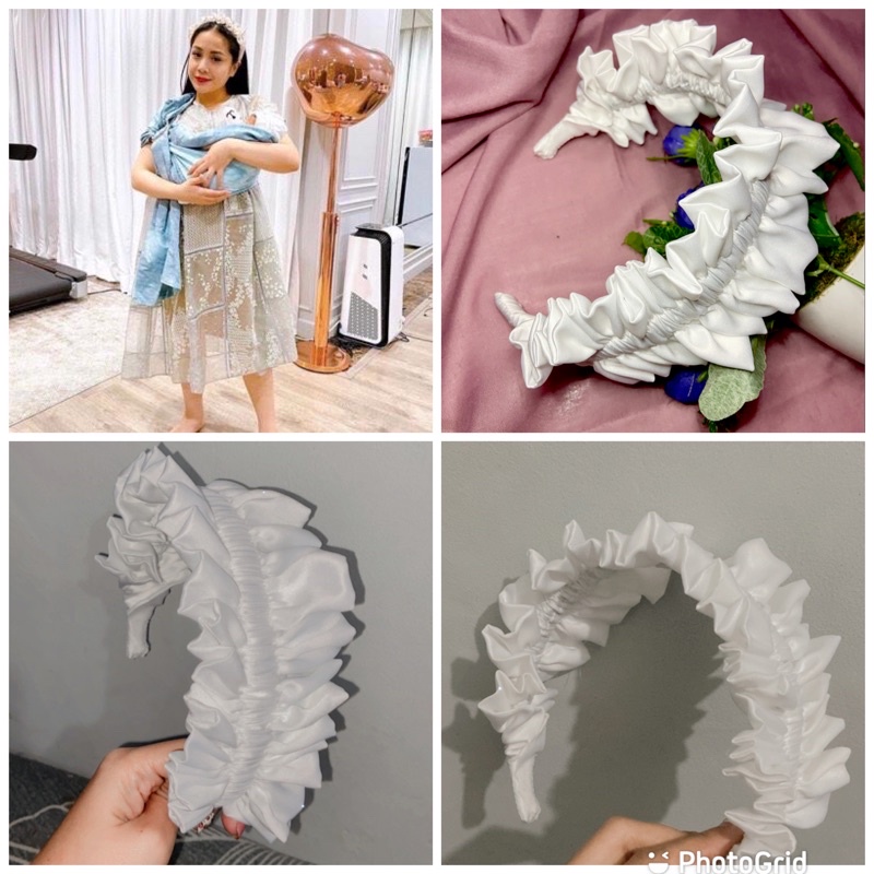 BANDO NAGITA SLAVINA / BANDO VIRAL/ BANDO SCRUNCHIE RUFFLE