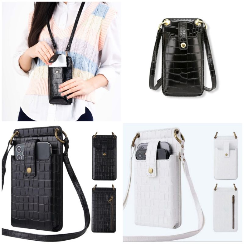 Dompet Pocket Tempat Hp Wanita Tas Sling Bag Handpon