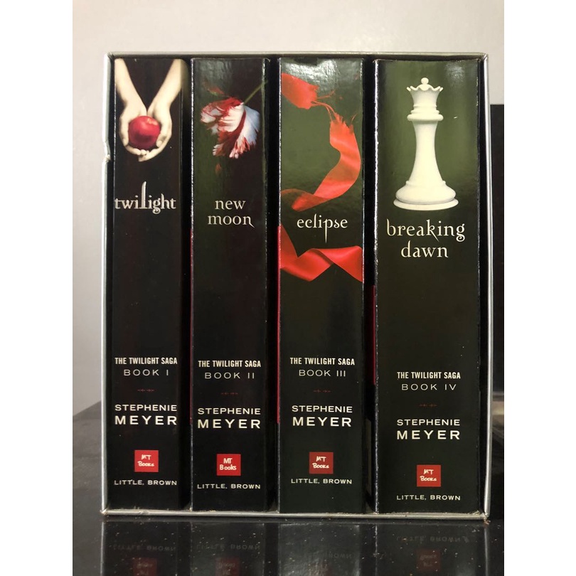 [INDONESIA] BUKU NOVEL TWILIGHT SAGA - STEPHENIE MEYER - TWILIGHT - NEW MOON - ECLIPSE - BREAKING DAWN - MIDNIGHT SUN [ORIGINAL]