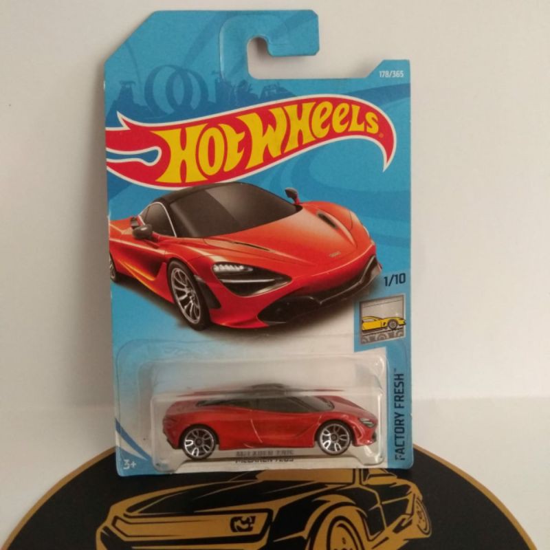 HOT WHEELS - McLAREN 720S ORANYE