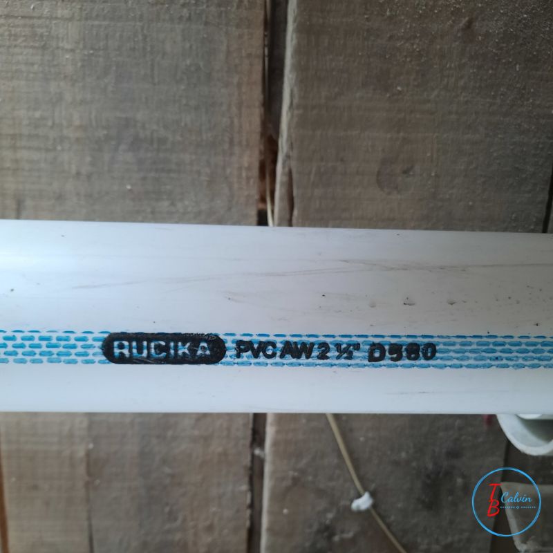 Pipa PVC 2 1/2 inch RUCIKA AW per batang