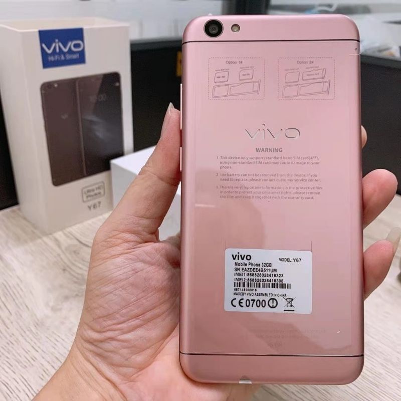 HP VIVO Y67 Ram 4/64GB Baru murah Andoroid Smartphone FULLSET GARANSI TOKO