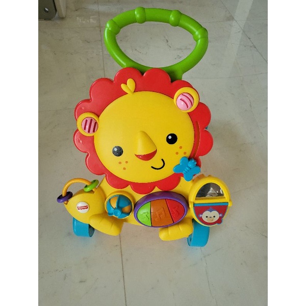 MURAH fisher price lion walker / baby walker/dorongan bayi/mainan bayi/bayi belajar jalan