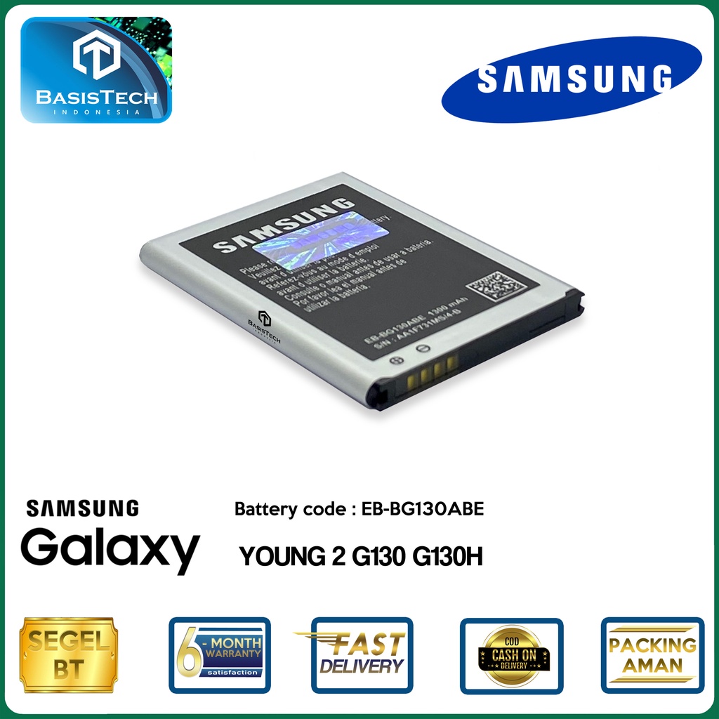 BATERAI SAMSUNG YOUNG 2 G130H G130 - EB-BG130ABE - ORI99 BEST QUALITY