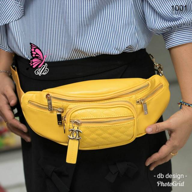 Tas Waistbag CHONNELL GIGII 5 Rest Tas Pinggang Terbaru / Tas Bahu Wanita Gaul