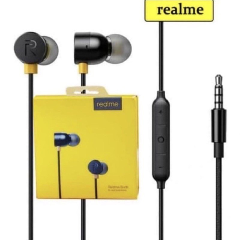 HEADSET REALME HANDSFREE REALME MAGNET STEREO BASS