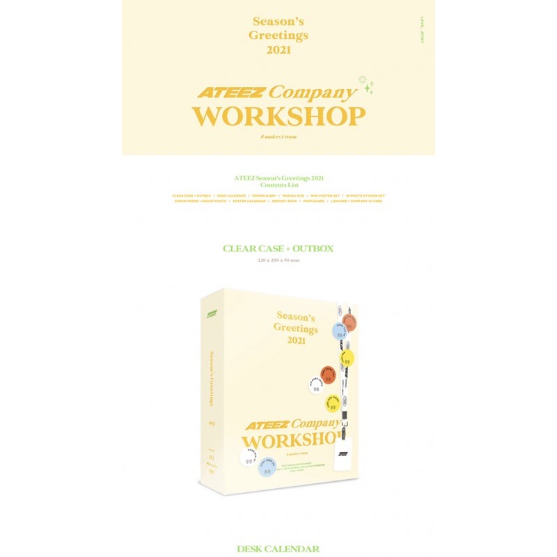 PO ATEEZ 2021 Season Greetings