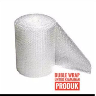 Bubble wrap untuk keamanan paket / buble