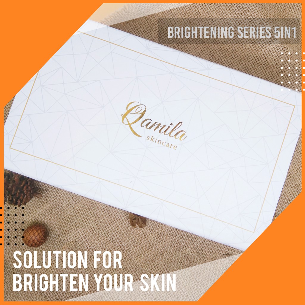 Perawatan Wajah Glowing Qamila Skincare BPOM dan HALAL MUI Dijamin Aman, Pencerah dan Pemutih Wajah