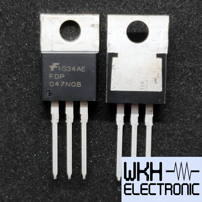 ORIGINAL FDP047N08 047N08 MOSFET FET TO220 75V 164A N Channel