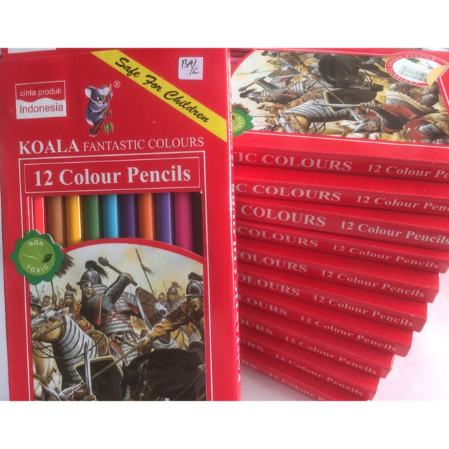 

Colour pencils Koala 12warna