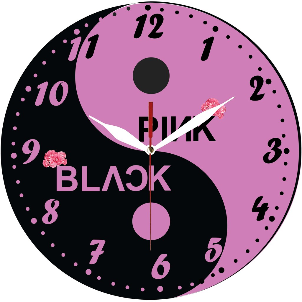 Jam Dinding Unik Blackpink Sweep Movement | Jam Dinding Minimalis | Jam