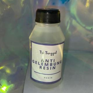 Anti Gelembung Resin 50ml GROSIR PRAKARYA MALANG Bening MMA Jernih Anti Bubble Penjernih Recine Recin Clear Prakarya Kerajinan Craft Crafting Art Seni Kesenian Clearing Cairan Cair Liquid Kristal Crystal Aksesoris Accessories Kalung Anting Banduli