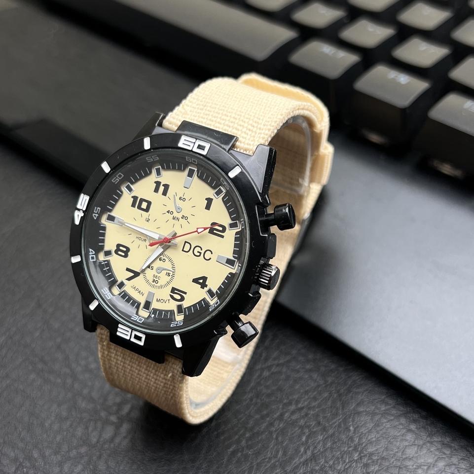 8T0 DGC JAM TANGAN PRIA ANALOG  TER FASHIONJAM TANGAN PRIA MEN COOL WOMEN  NYLON  M168