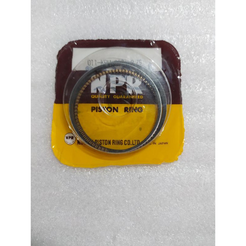 Ring Piston Seher Karisma Suprax125 OS 75 NPR Japan