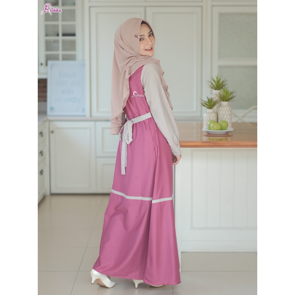 Dress Belvita ( size XL ) ABIKA TIDAK DENGAN KERUDUNG