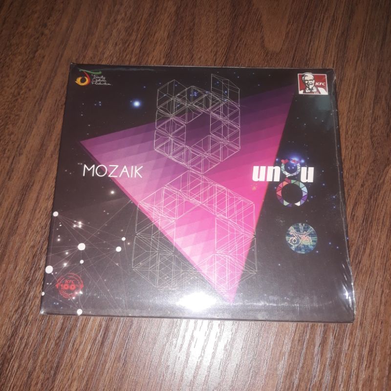 cd ungu - mozaik