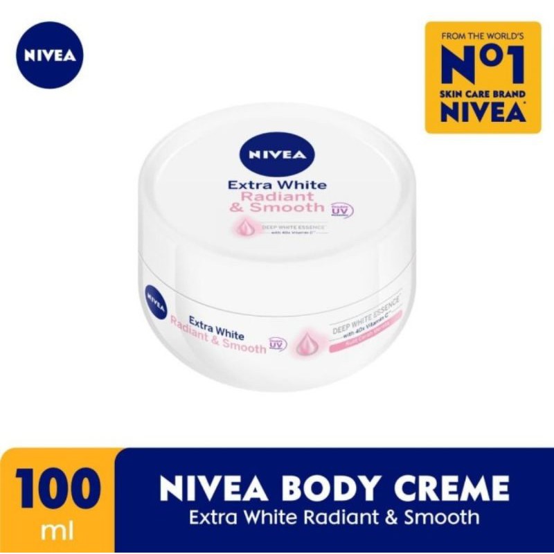 ❣️Rakkistore99❣️ Nivea Creme Extra White Radiant &amp; Smooth 25ml/50ml/100ml (100% Original)