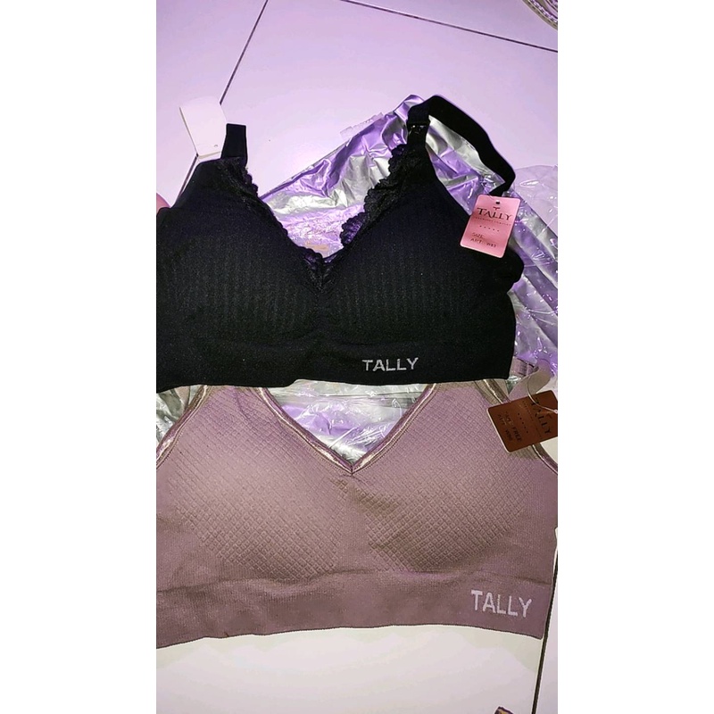 TALLY BH BRA MENYUSUI W831 I FREE SIZE I ADA BUSA TIPIS I TANPA KAWAT-1