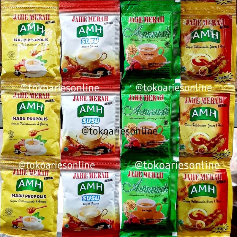 

Jahe Merah AMH / Amanah (isi 10 pcs)