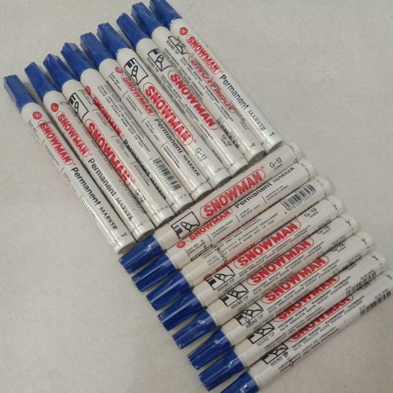 

SPIDOL SNOWMAN PERMANENT G-12 (SATUAN) BIRU