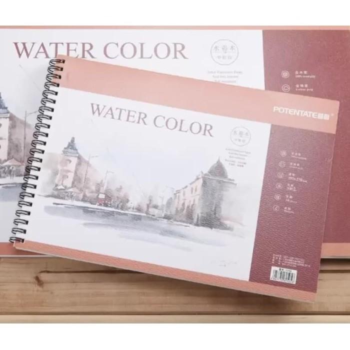

Lora | Potentate Spiral Watercolor Pad 135X190Mm Cold Press