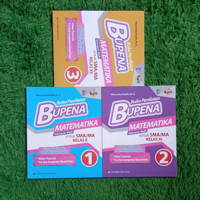 ORIGINAL BUKU PENILAIAN BUPENA MATEMATIKA SMA KELAS 10 11 12