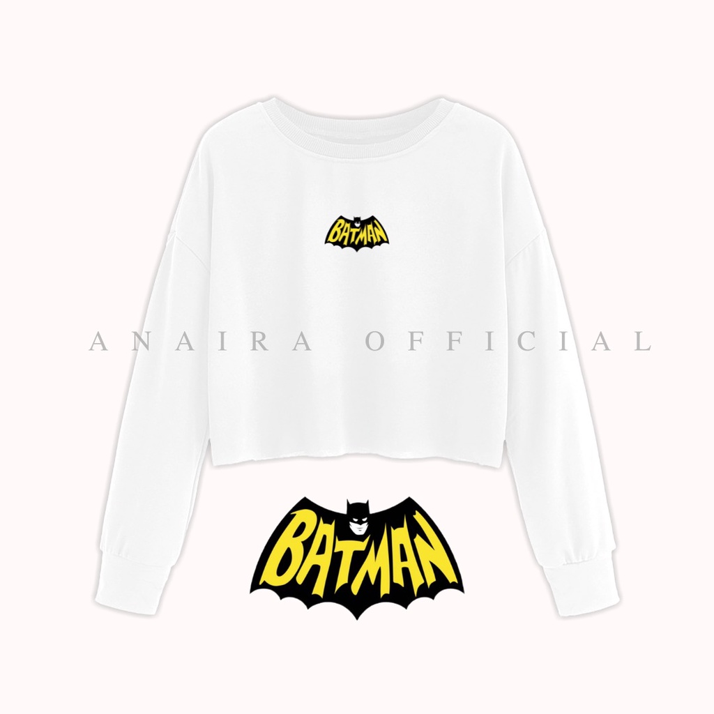 SWEATER CROP BATMAN ANAIRAOFFICIAL