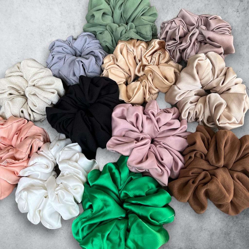 Ikat Rambut Scrunchie Korea HairBand / Gelang Kunciran Hijab