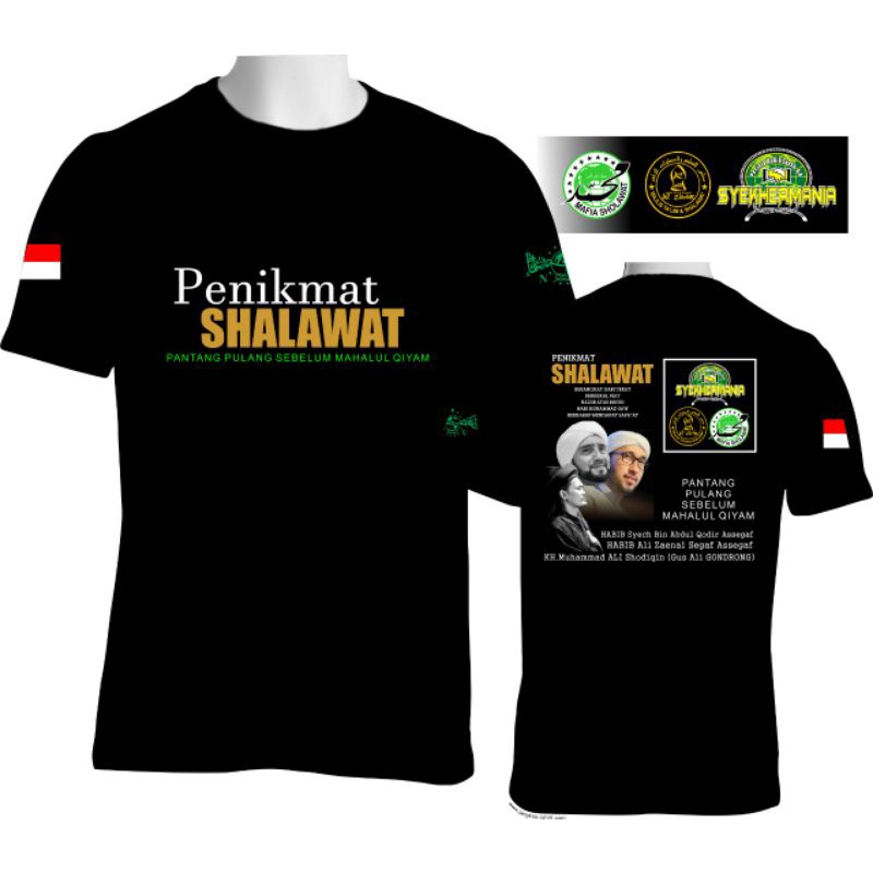 kaos penikmat sholawat lengan pendek kaos ori distro