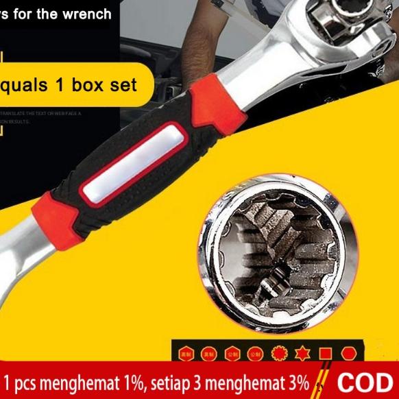 ➳ Tiger Wrench Kunci Pas 48 in 1 Universal Wrench Kunci Pas 48 in 1 Universal Wrench/Kunci Universal