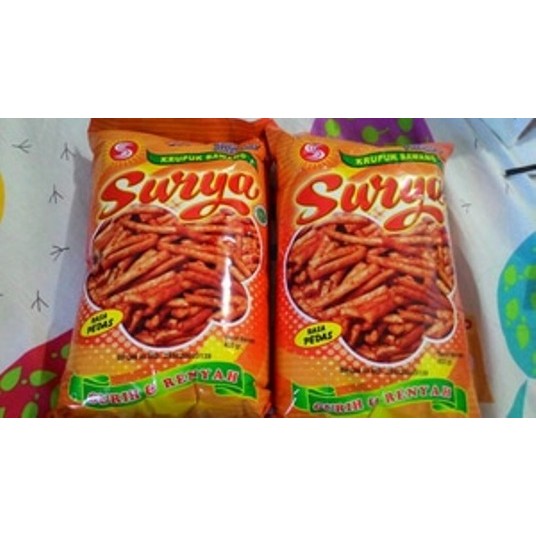 

KRUPUK BAWANG SURYA KHAS MAKASSAR 450 GR/ KERUPUK KRIPIK KERIPIK PEDAS