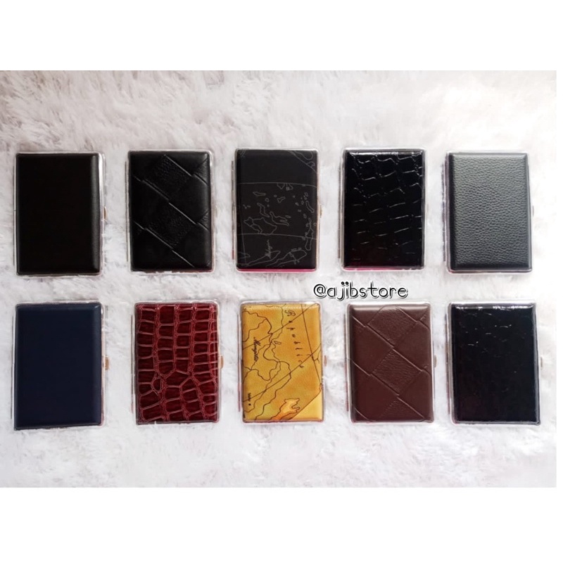 KOTAK ROKOK /TEMPAT PENYIMPANAN KOTAK ROKOK MODEL KULIT