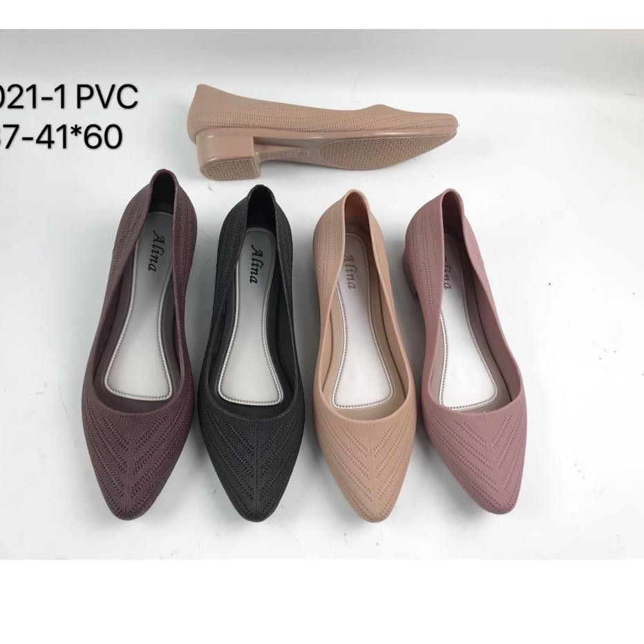 [⚡COD✔️] NEW Sepatu Hak Wanita Jelly 2021-1 Lethia AL