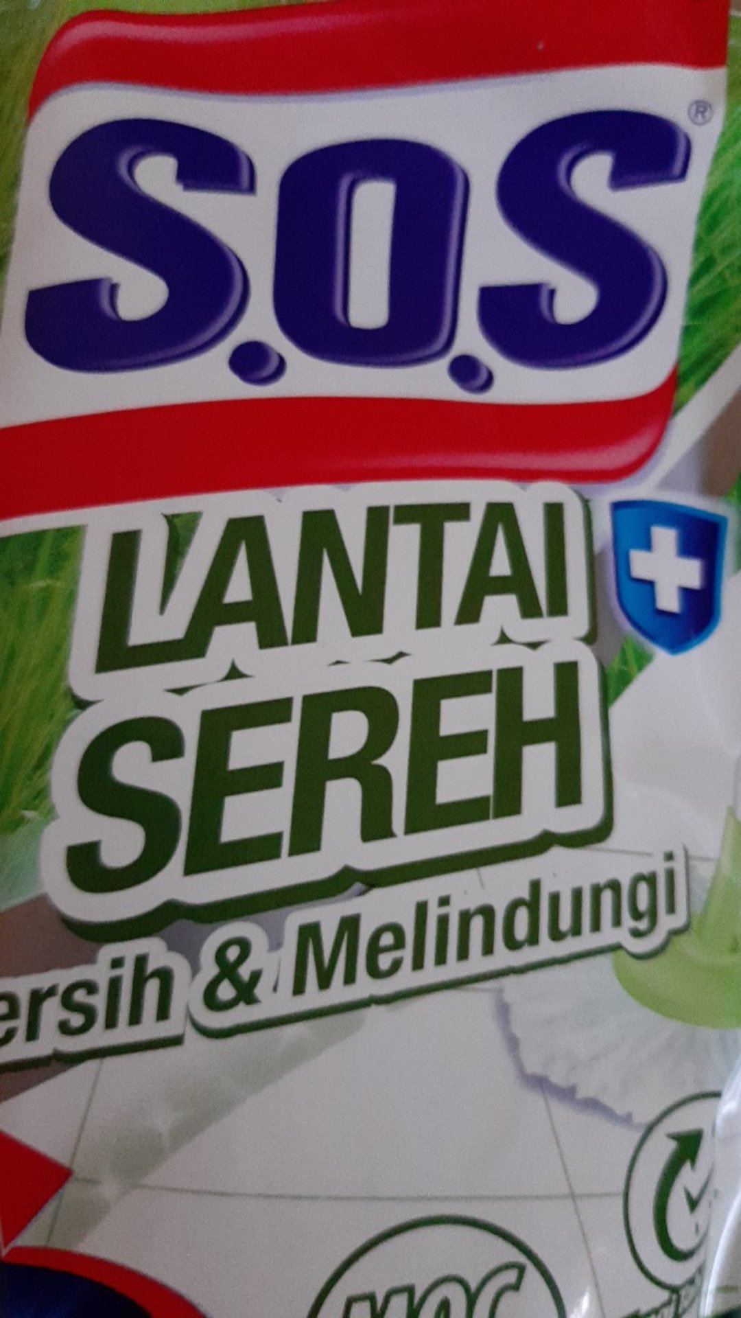 Sos Pembersih Lantai 750ml & Sos Lantai Sereh 700ml(reffil)