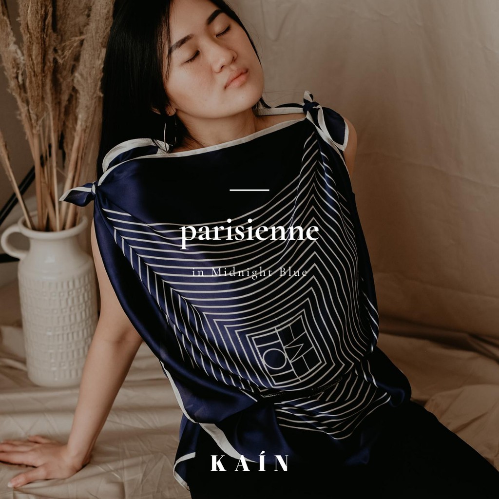 Parisienne Scarf 70cm x 70cm-7