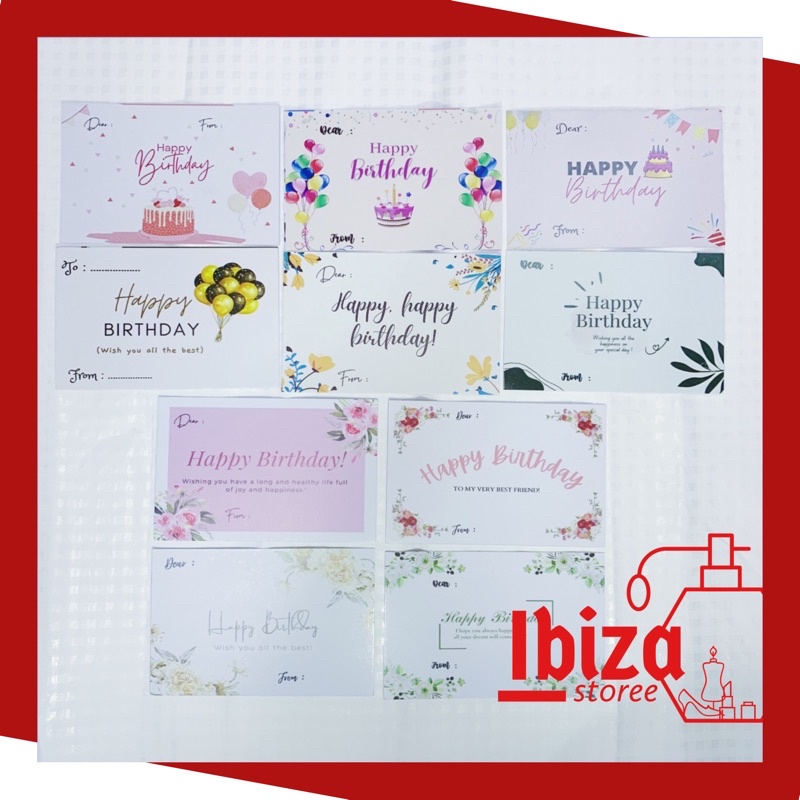 

Gift Card | Birthday Card | Kartu Ucapan Ulang Tahun