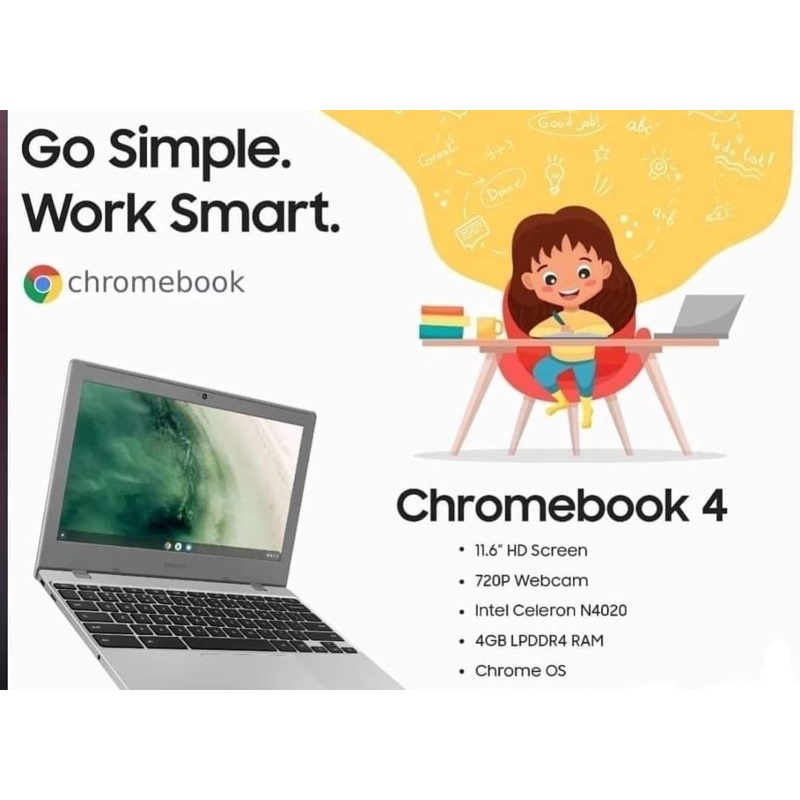 SAMSUNG CHROMEBOOK 4 DIJUAL MURAH