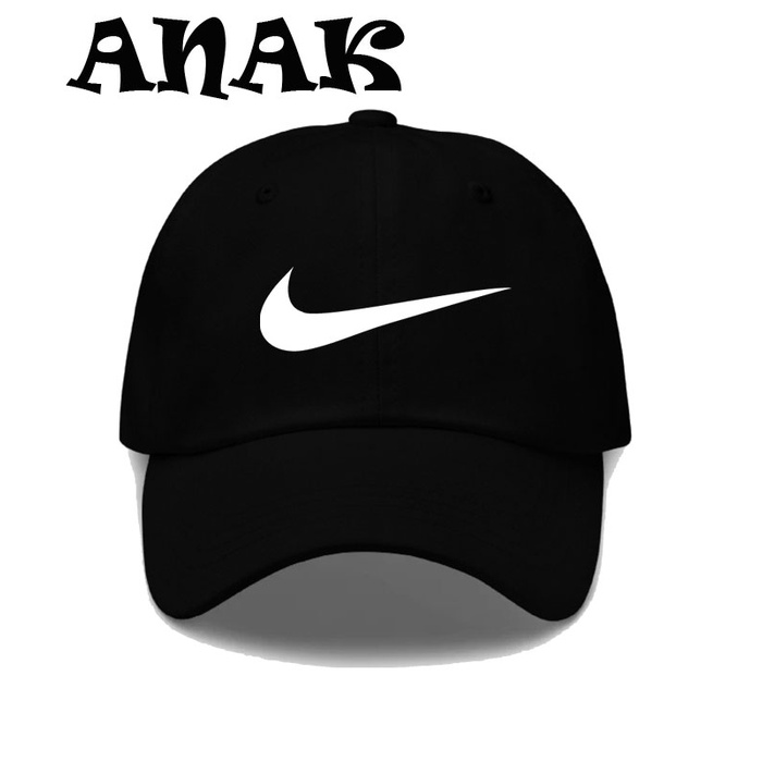 Topi baseball Cap Anak unise Sport Nike Logo
