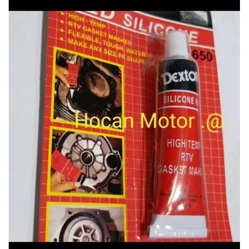 

LEM PAKING GASKET DEXTONE RED SILICONE NET 30GRAM