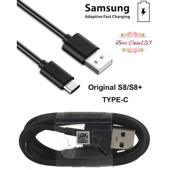 Kabel data Samsung Fast Charging tipe c usb original S8 S9 S9+ s10 s10+ Note8 note9 BC1105