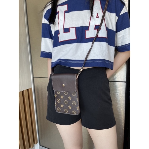 Tas hp selempang wanita model touch screen import