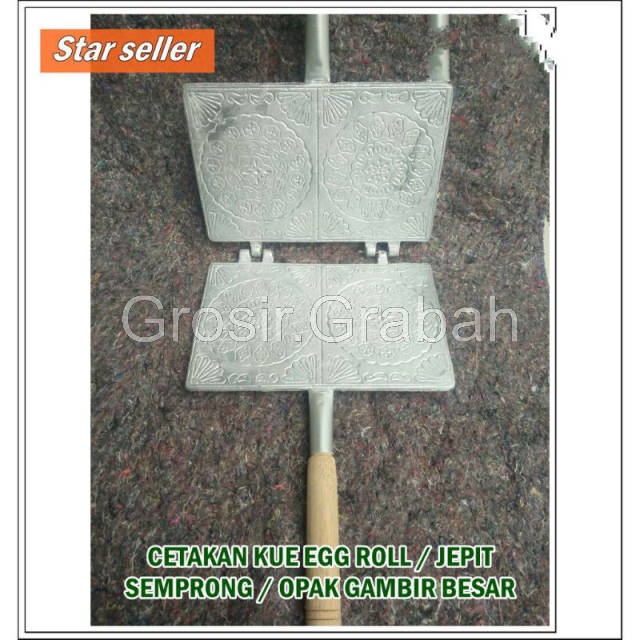Grosir.Grabah - Cetakan Kue Semprong kue Jepit opak
