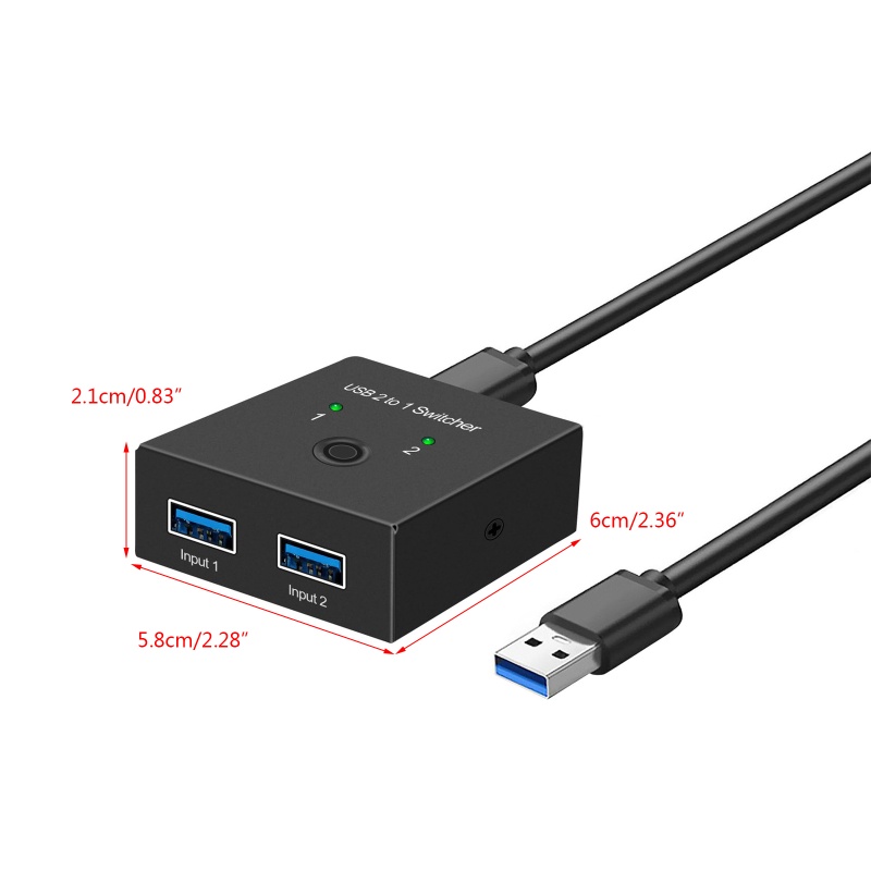 Hub btsg Tipe C Untuk U Disk/PC/Laptop 2-Port USB 3.0 Splitter 5Gbps Super Portable