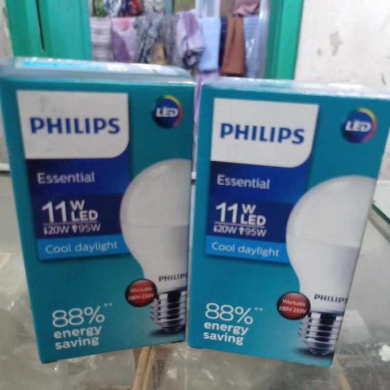 Led philips 11w essential 11 watt