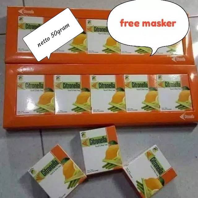 Sabun citronella/citronella/sabun bidoyi citronella/sabun wajah/sabun kecantikan