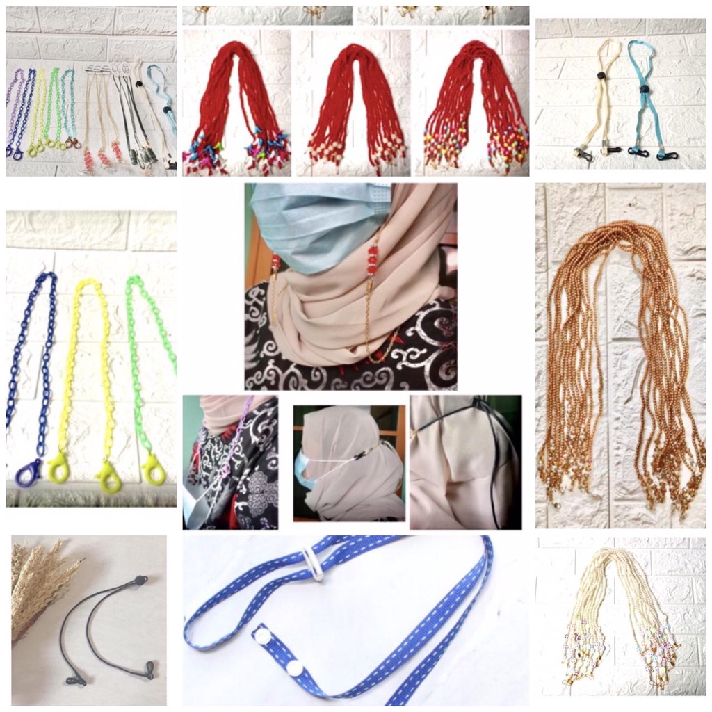 STRAP MASKER TALI MASKER KALUNG MASKER MASK CHAIN